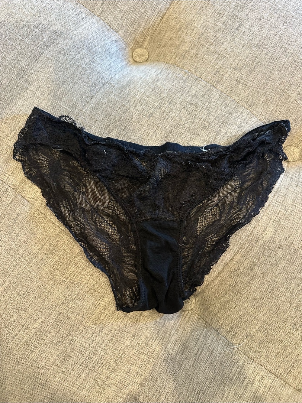 Black Lace Bikini Panty - Women Intimates
